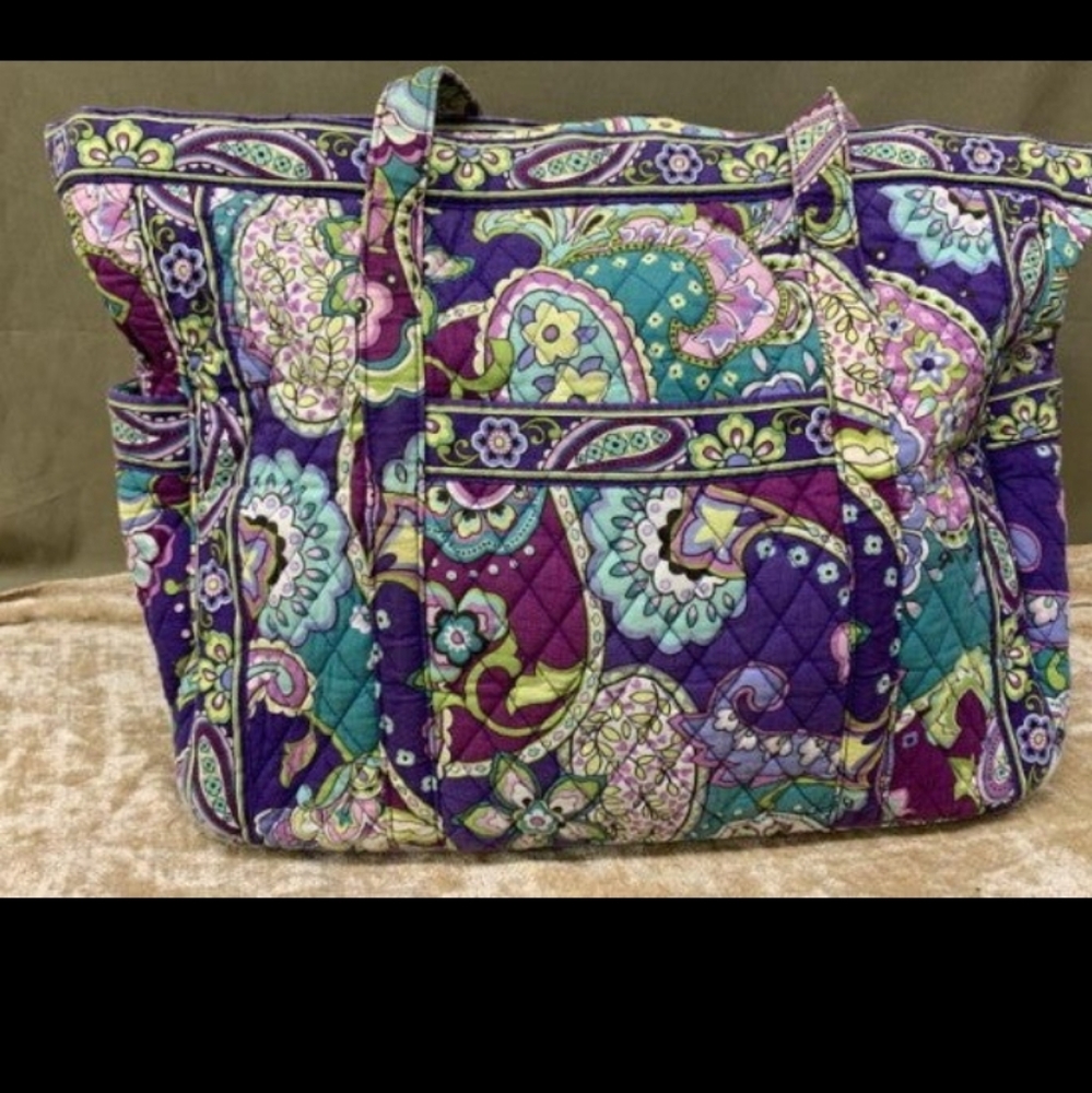 SOLD Vera Bradley extra large tote